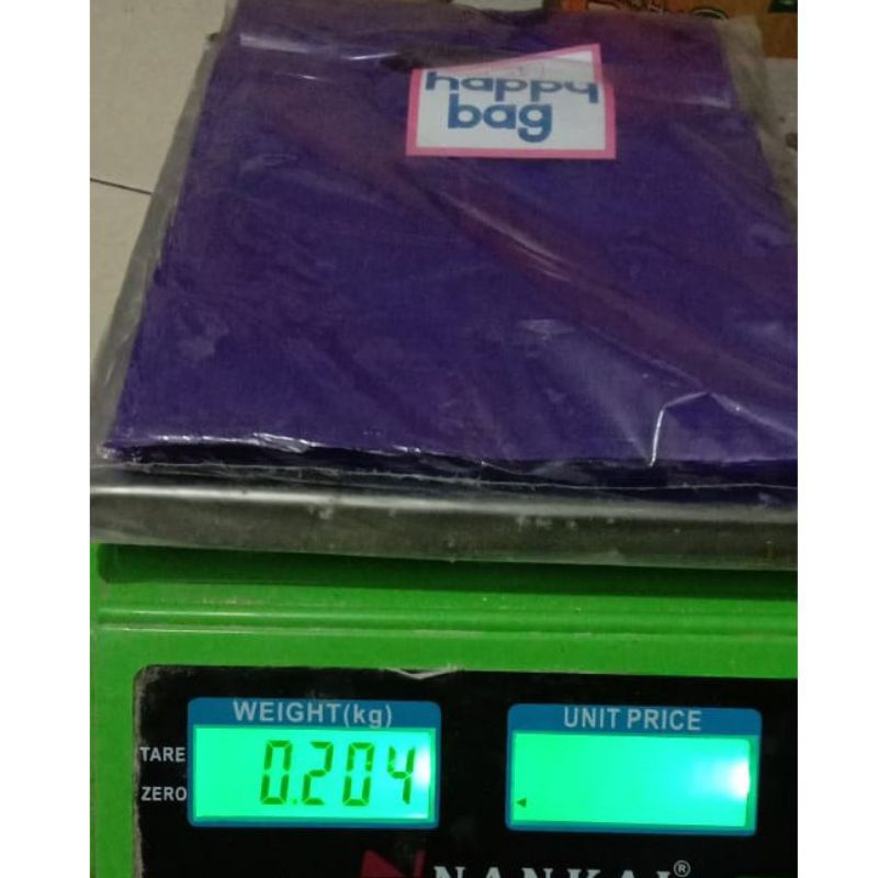 

Tas Olshop Happy Bag 15 x 22 POLOS Tebal isi 100 lembar Shopping Bag