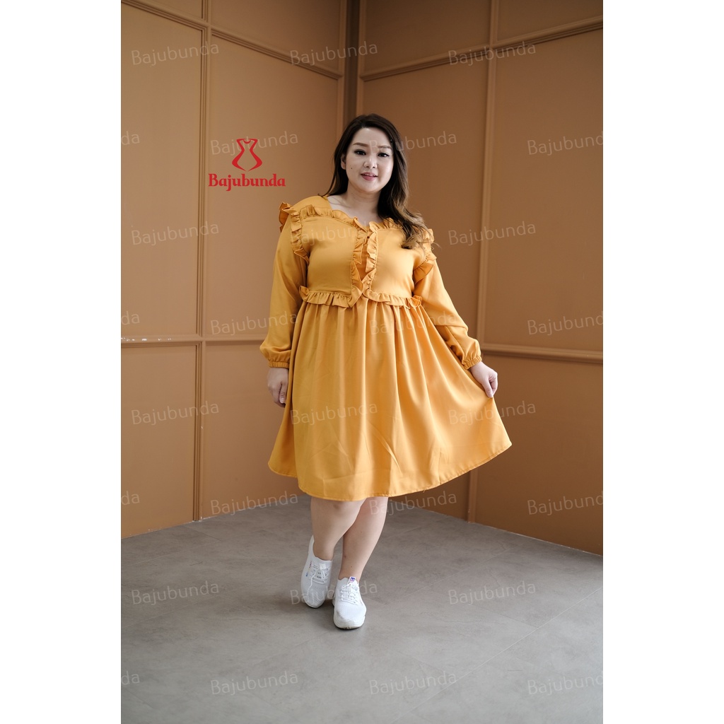 DRESS JUMBO WANITA LD 120 / BIG SIZE DRESS / DRESS KEKINIAN / DRESS KOREA / THALIA