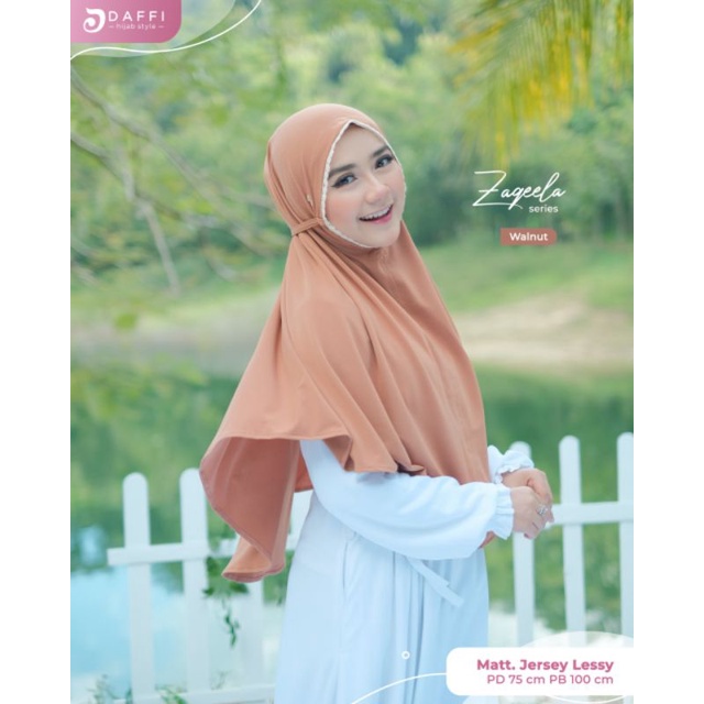 Jilbab Instan Zaqeela By Daffi