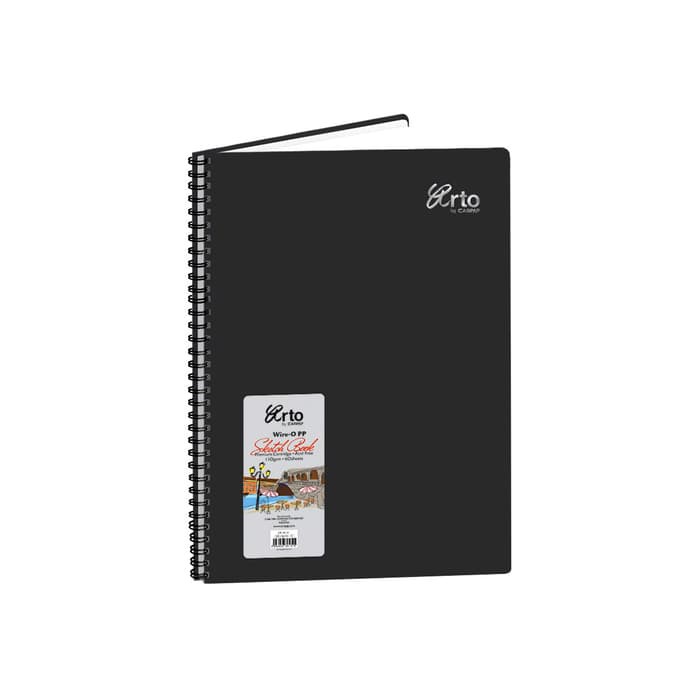 

Kiky Sketch Book - Papan Tulis Gambar - Lyra Sketch Book Arto Wire-O Sketch Book A4 Pp Cover Produk