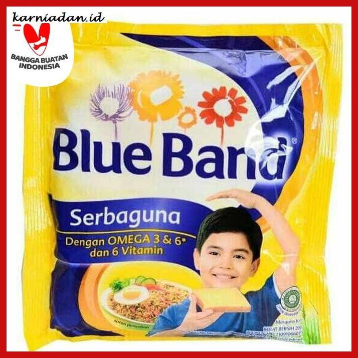 

Rettubagetnem- Margarine Blueband Sachet 200Gr -Asli-Slii.