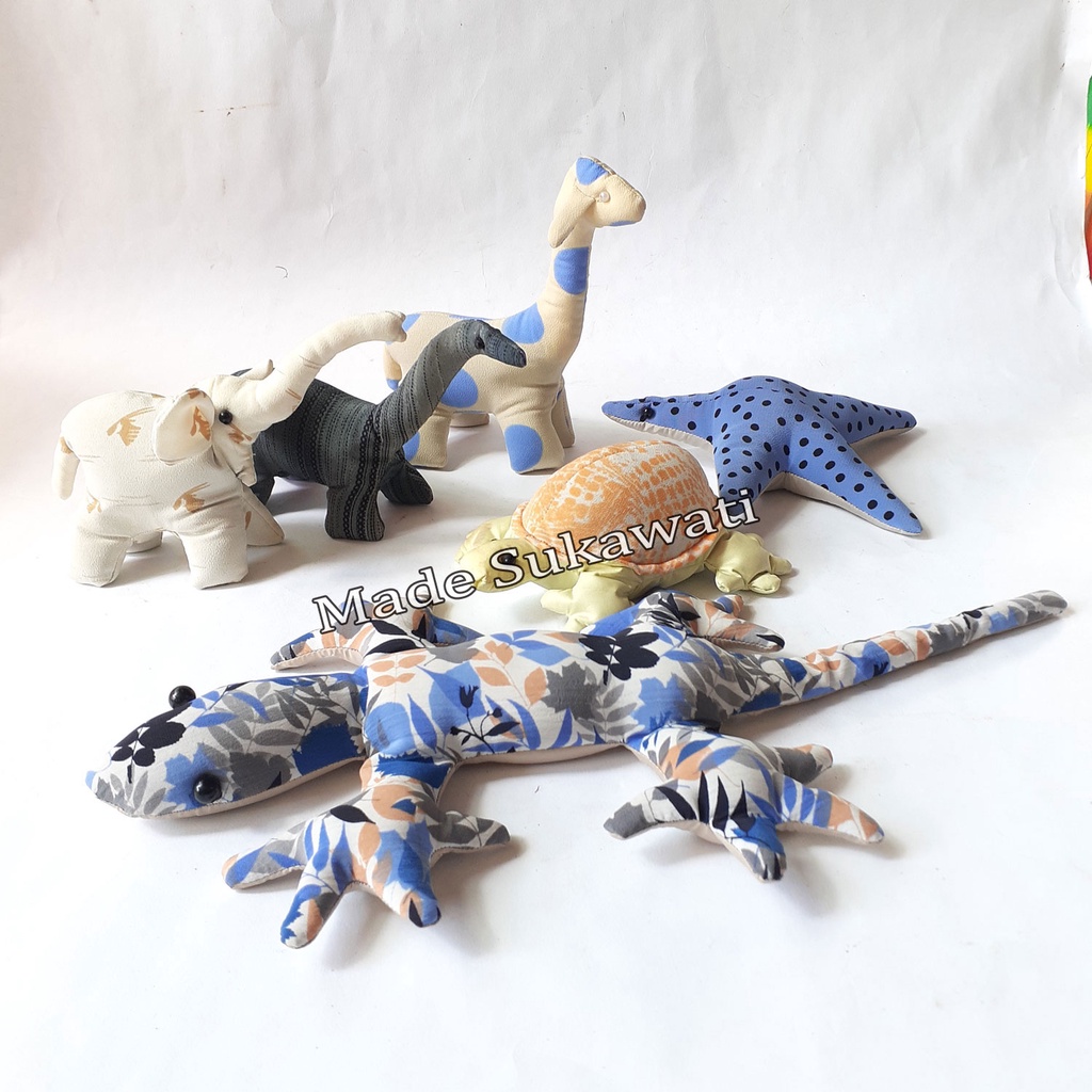 Boneka Pasir Tokek Besar Gecko Cicak Kerajinan handmade