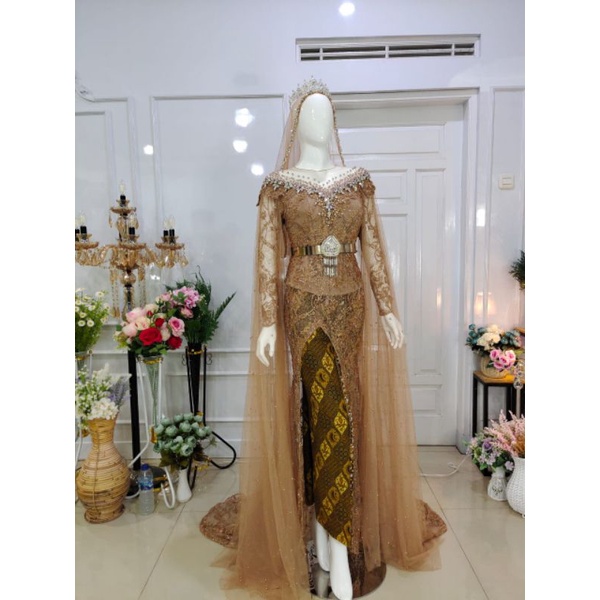 PREMIUM// KEBAYA MEWAH BEREKOR//KEBAYA SEMATA KAKI//PAYET MGB