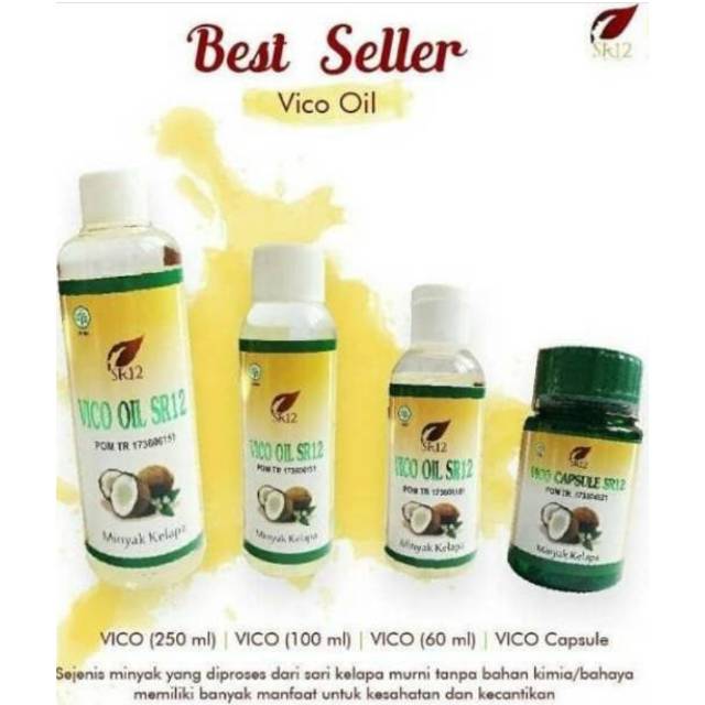 

VICO(Virgin Coconut Oil) SR12 sejuta manfaat