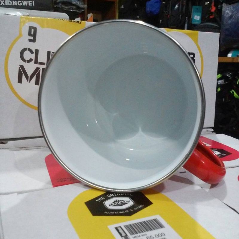 Mug Enamel Makalu 400ml Mug Gunung Mug Santai