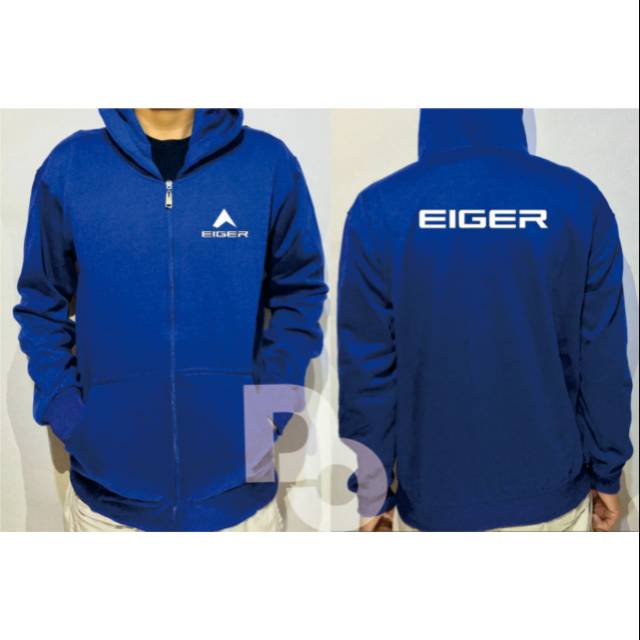 JAKET ZIPPER BIRU BENHUR HIKING ADVENTURE
