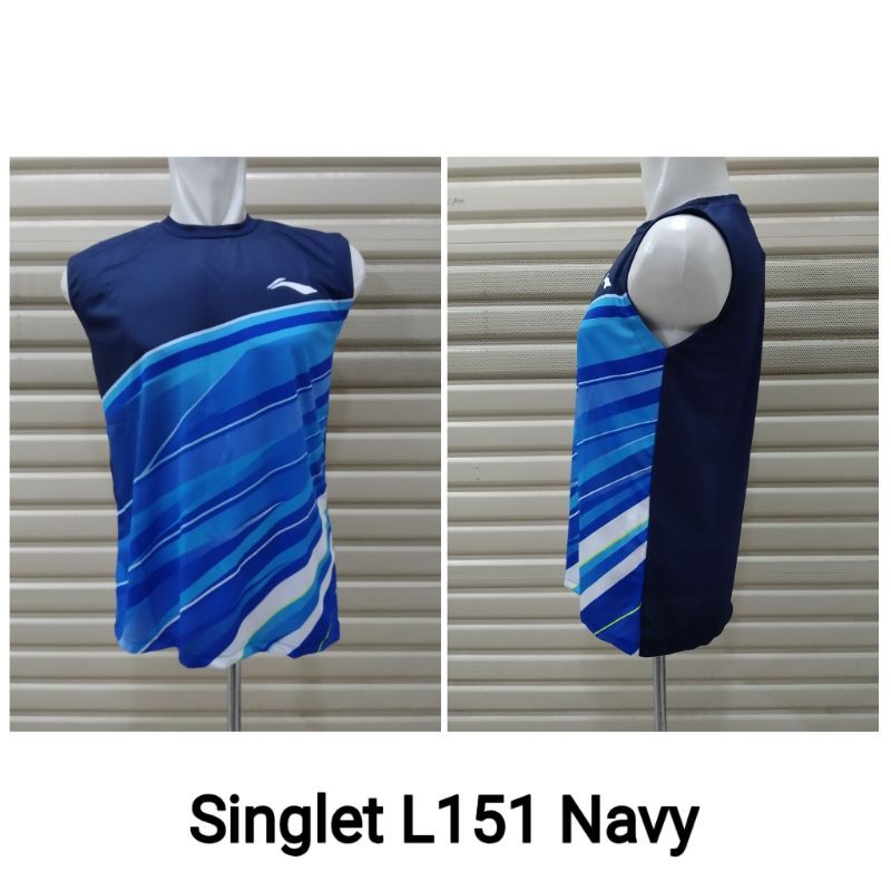 Singlet Badminton / Kaos Singlet Bulutangkis L151 Polos