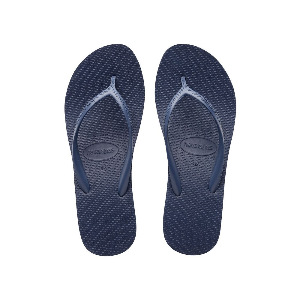  Havaianas  High Fashion 0089 Indigo Blue Sandal  Wanita  