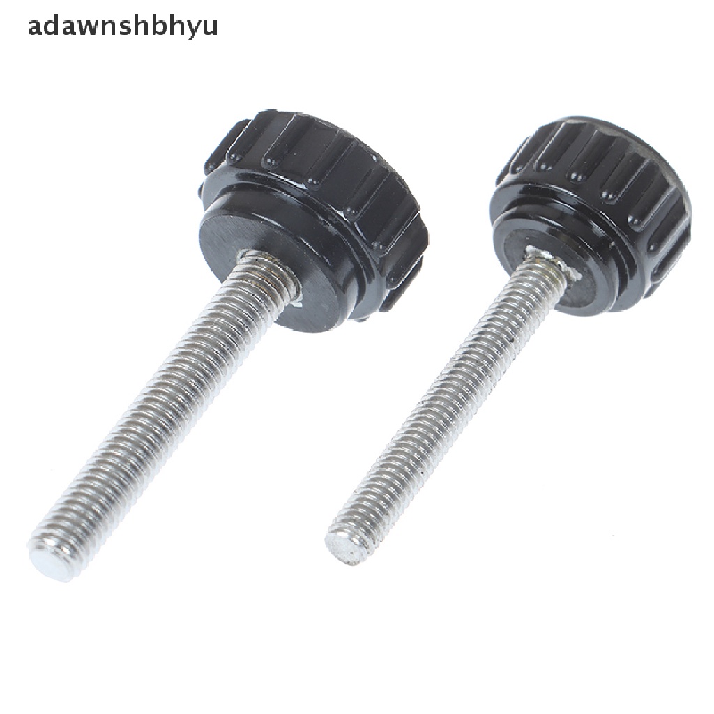 Adawnshbhyu M4 M5 knurled Nylon Bulat Gagang Kepala Plastik Thumb Screw Bakelite