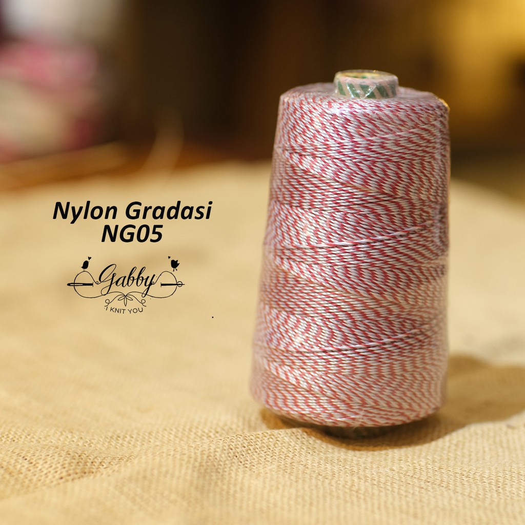 Benang Rajut Nylon/Nilon Gradasi NG05