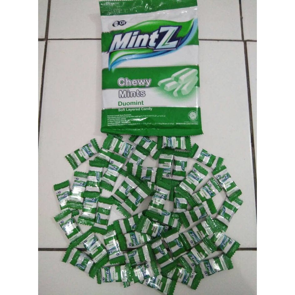 Permen MintZ Chewy Mint / Hard Candy Aneka Rasa 115gr