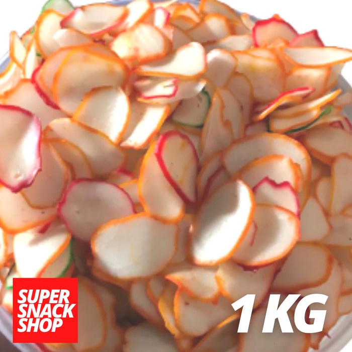 

KRUPUK / KERUPUK MENTAH / KERUPUK SEBLAK MENTAH 1kg BAWANG