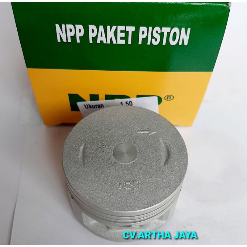 PISTON KIT NPP YAMAHA JUPITER Z / VEGA R NEW ( STD / 050 / 100 / 150 / 200 ) ( 51 / 51,5 / 52 / 52,5 / 53 ) (5TN-1630-NPP)-1