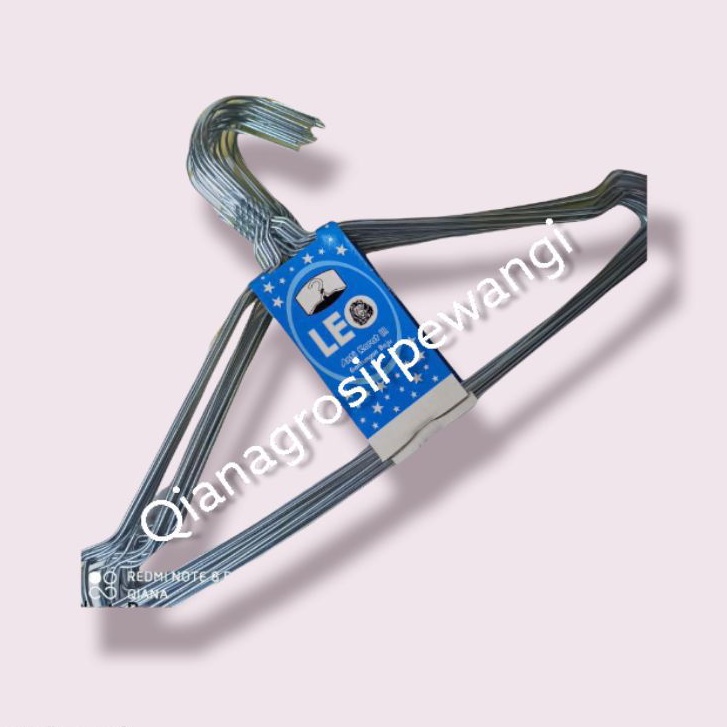 Hanger baju Stainless/hanger kawat stainless