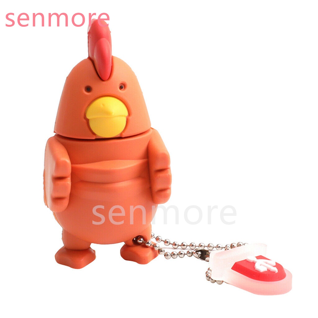 Usb Drive 1TB 2TB 128GB 1GB 8GB 16GB 32GB 64GB Bentuk Kalkun Kartun Untuk Hadiah Natal