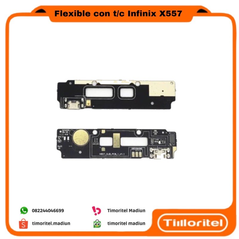 FLEXIBLE INFINIX X557 + CON TC + MIC