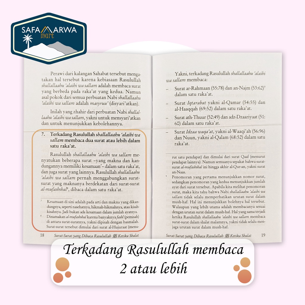 BUKU ISLAM SURAT - SURAT YANG DIBACA RASULULLAH KETIKA SHALAT-3