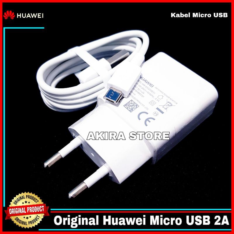 Charger Huawei Nova 2i 10 Lite Mate10 Lite 7Lite Original 100% 5V-2A Micro USB