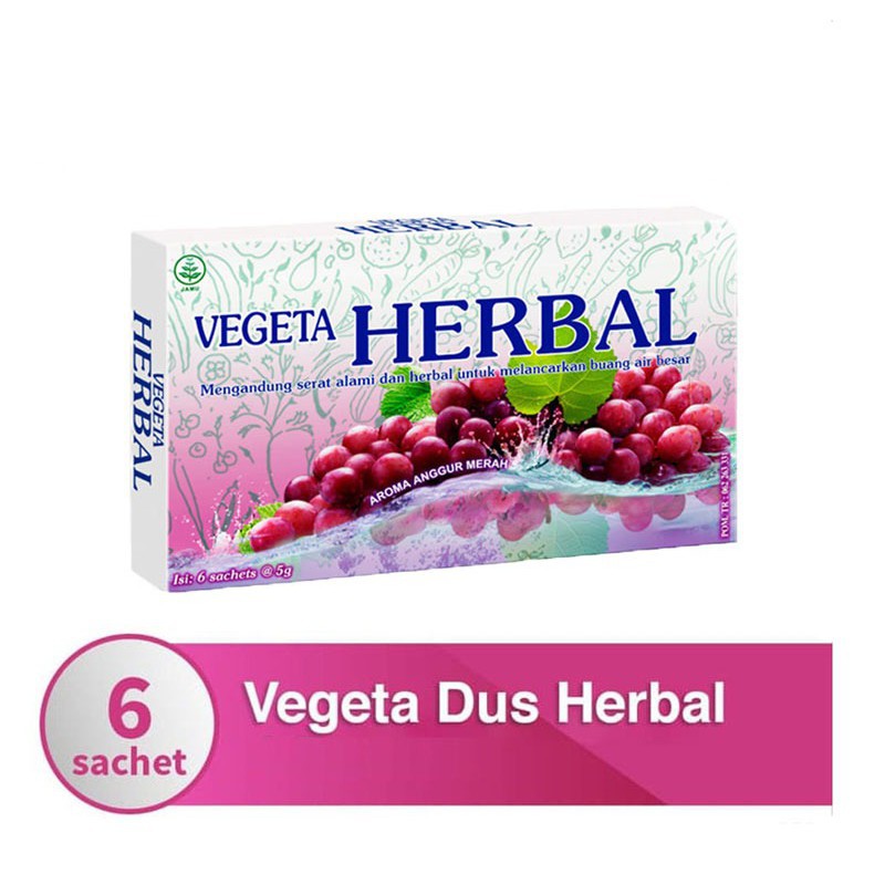 Vegeta Herbal 6 S Sachet Shopee Indonesia