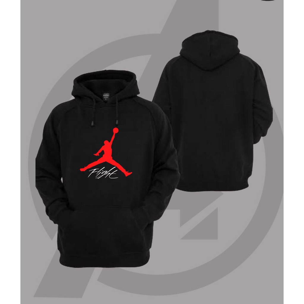 black jordan flight hoodie