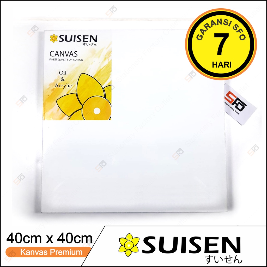 

Kanvas Lukis Premium 40 x 40 cm - Suisen