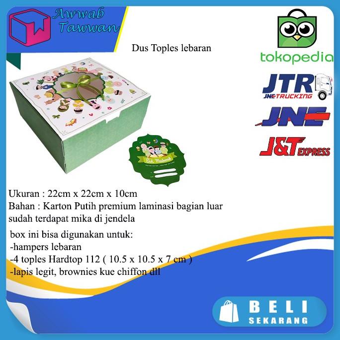 

Box Toples Hampers Lebaran Dus Kemasan Kotak Kue Kering Idul Fitri A28 Sarahasana_