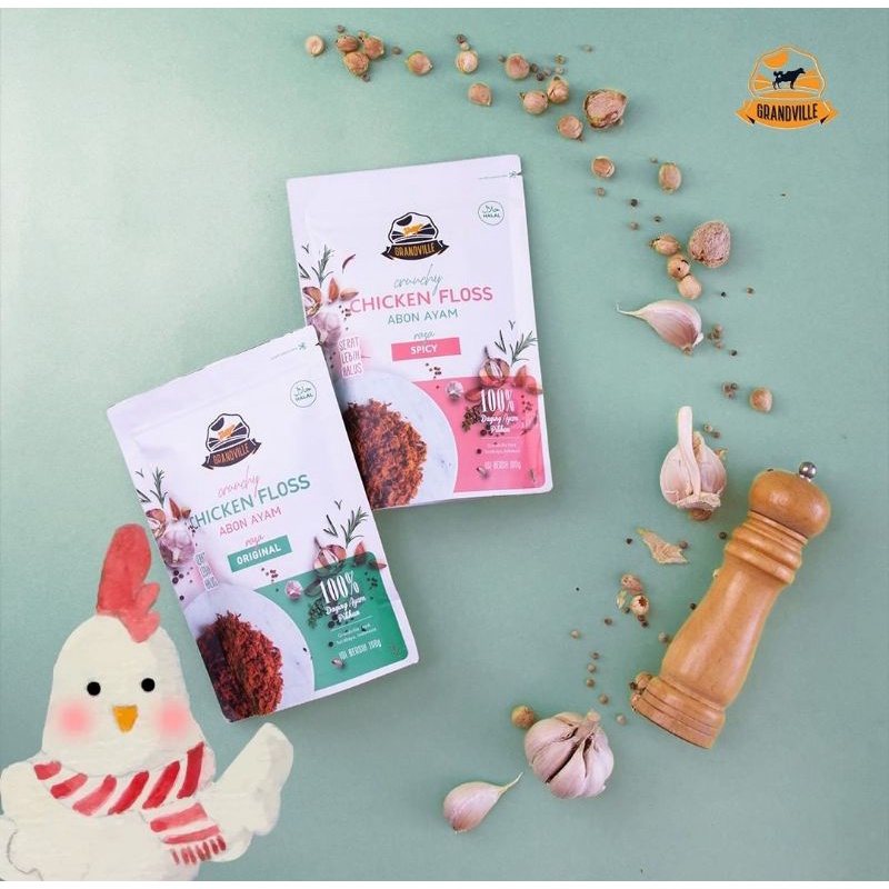 

Grandville Abon Ayam Crunchy 100g