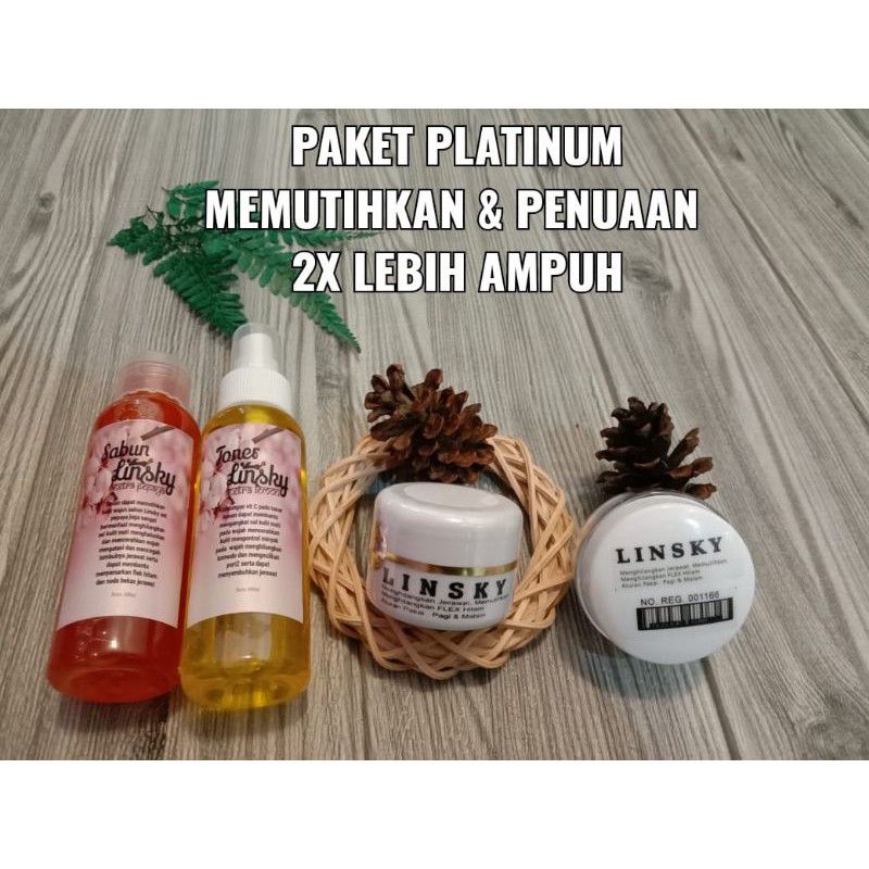 PAKET PLATINUM ISI 4 LINSKY PUTIH