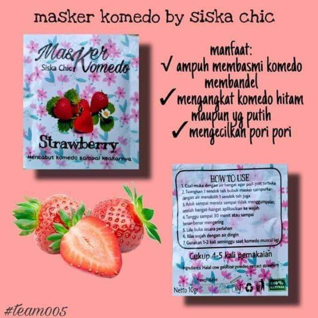 Masker Komedo By Siska Chic Shopee Indonesia