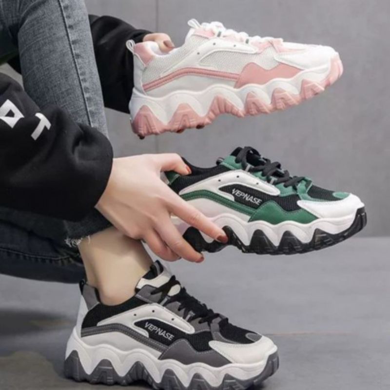Sepatu Wanita Sneakers VPN69 Cewek Kekinian Sport Murah Berkualitas Olah Raga
