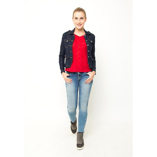 Terbaru !!!    LOIS JEANS ORIGINAL - Jaket Wanita WJF106    Diskon