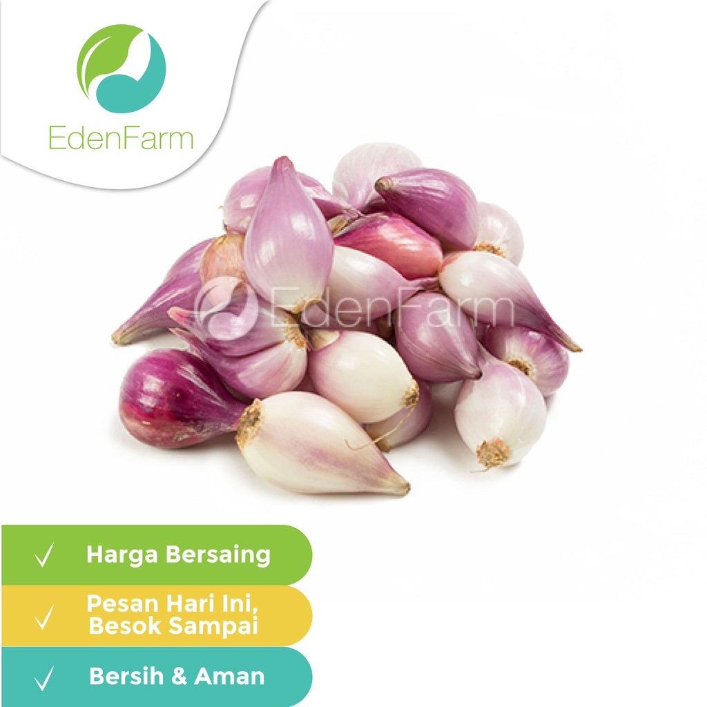 

Bawang Merah Kupas 250 gr Eden Farm