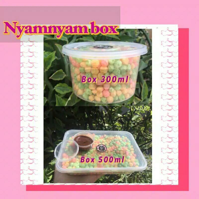 

nyamnyam box 300ml (orderan ka annisha feriaska)