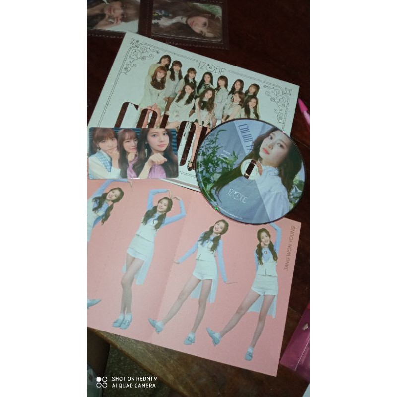 Album IZ*ONE IZONE COLOR*IZ CD MINJU