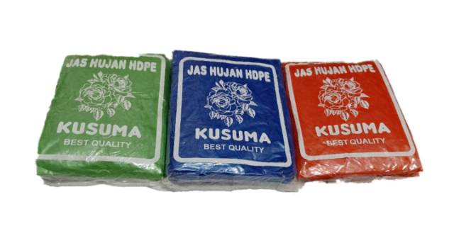 Jas Hujan Ponco Lengan HDPE KUSUMA / SAKURA