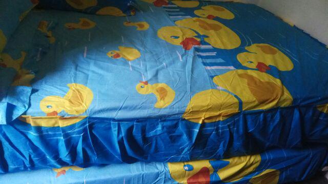 Sprei Lady Rose Sorong Duo 2in1 120x200 Motif Parisian Owl Duckling Beruang - Single 120 Ladyrose Sp
