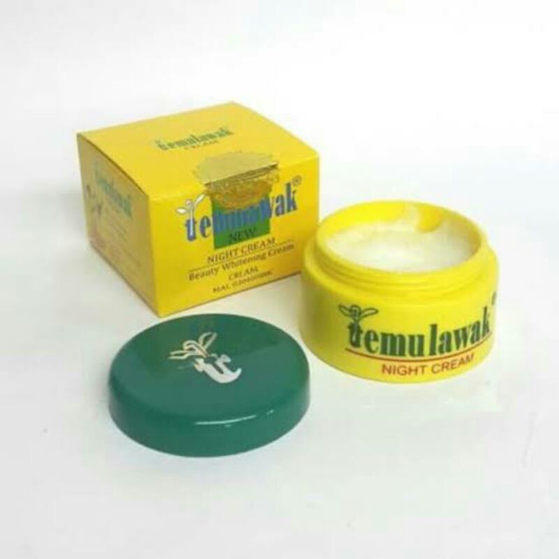 Cream Malam Temulawak Original Import - Night Cream Temulawak - Temulawak Krim Malam -