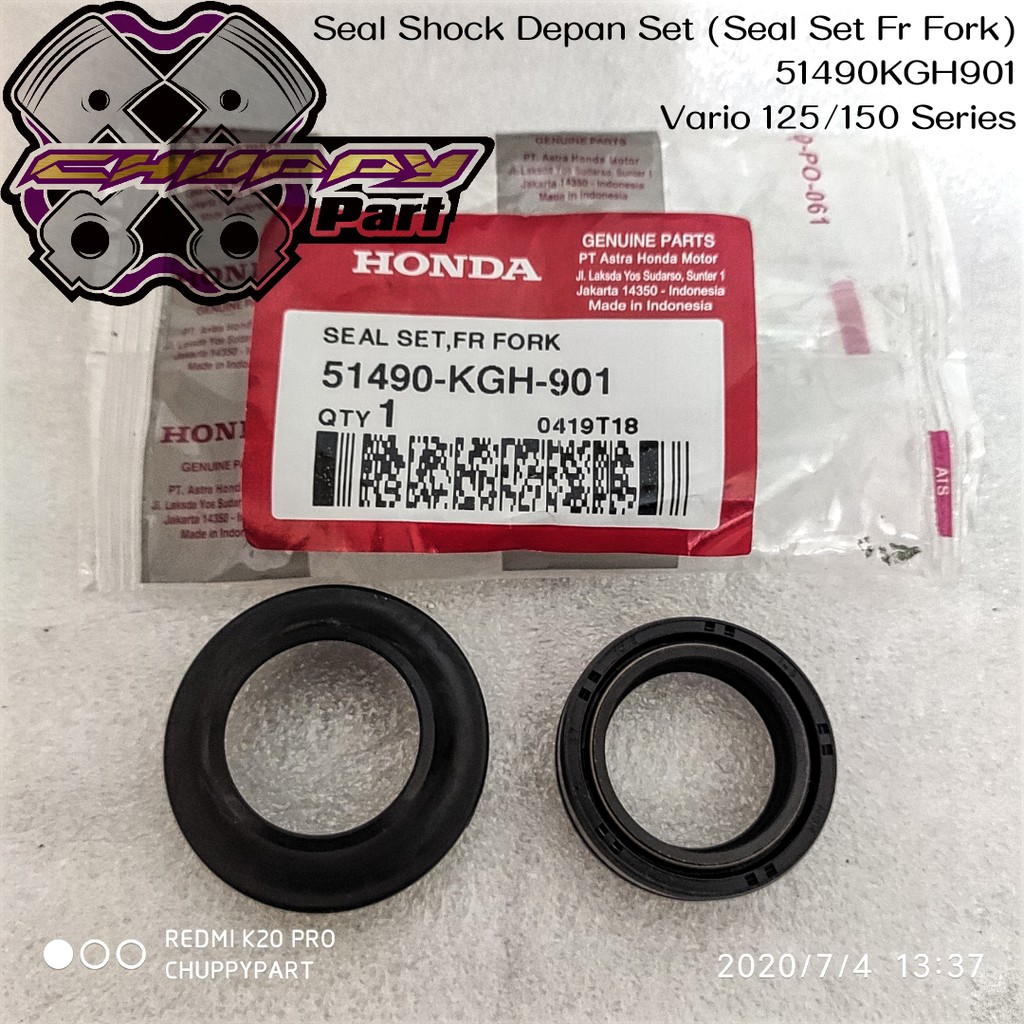 Seal Shock Depan Set (Seal Set FR Fork) – Vario 125/150 Series