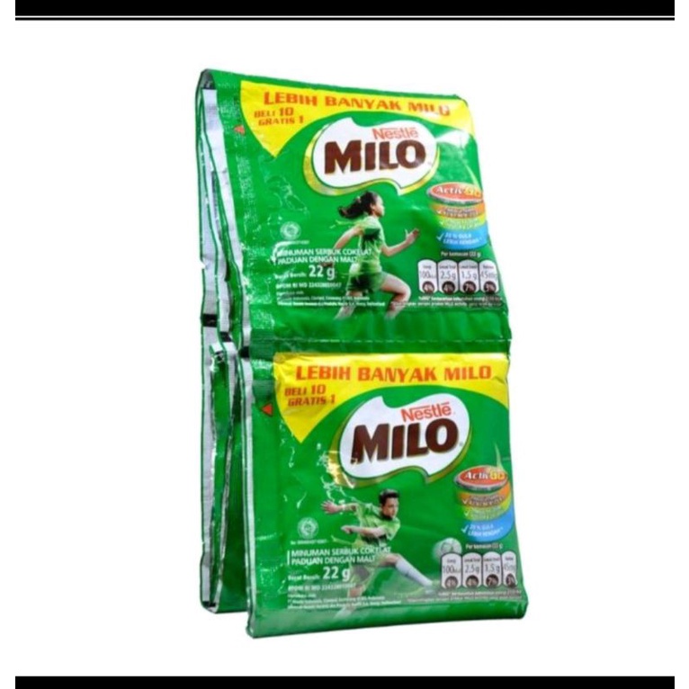 

Milo renteng isi 10