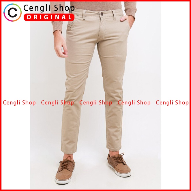 CELANA JEANS PANJANG PRIA CARDINAL ORIGINAL TERBARU CREAM CA08