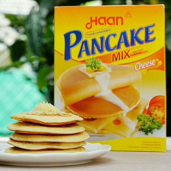 

Tepung Haan Pancake MIX (Cheese / Coklat / Vanila) - Tepung Premix Pancake