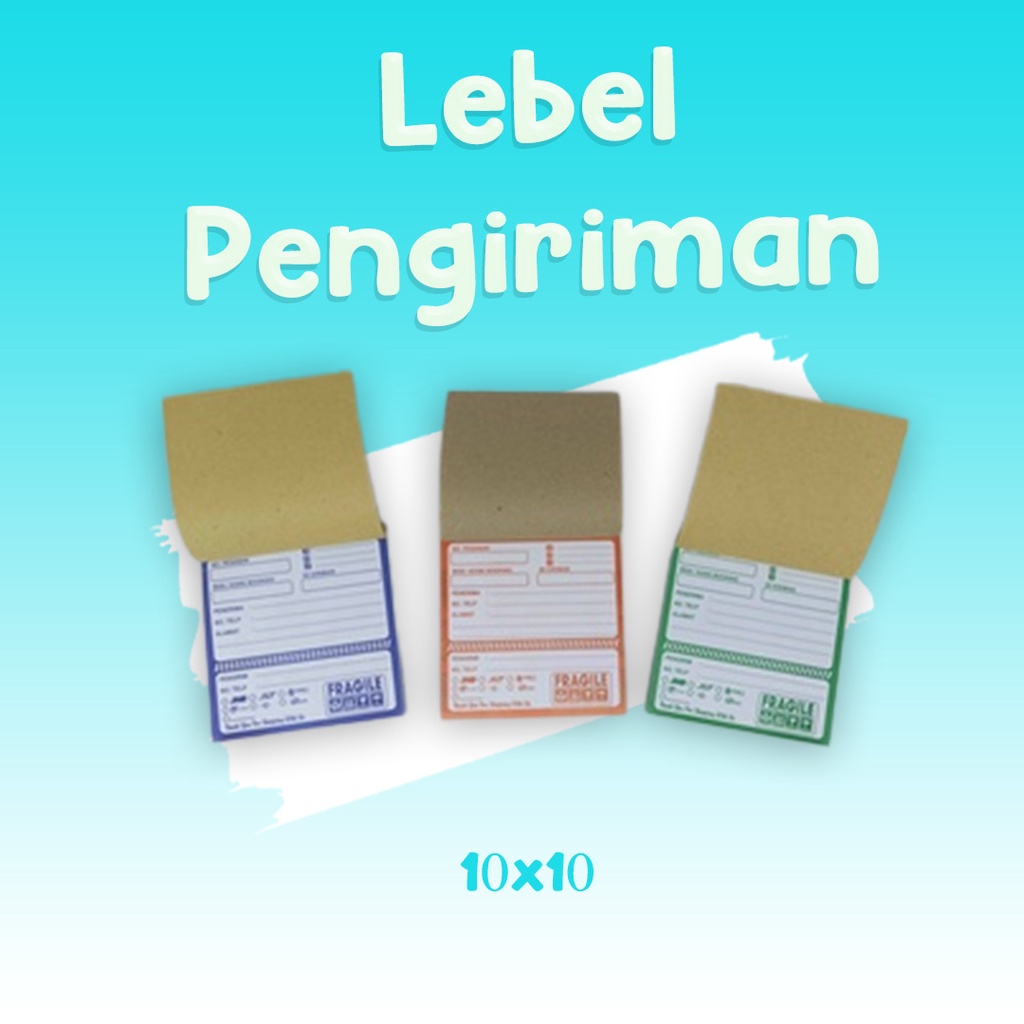 

Nota Pengiriman / Lebel Pengiriman Warna Warni Murah Isi 100 Lembar