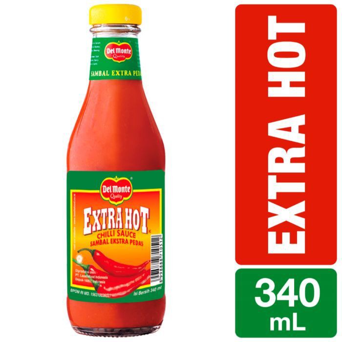 

Del Monte Saus Sambal Extra Hot 340ml