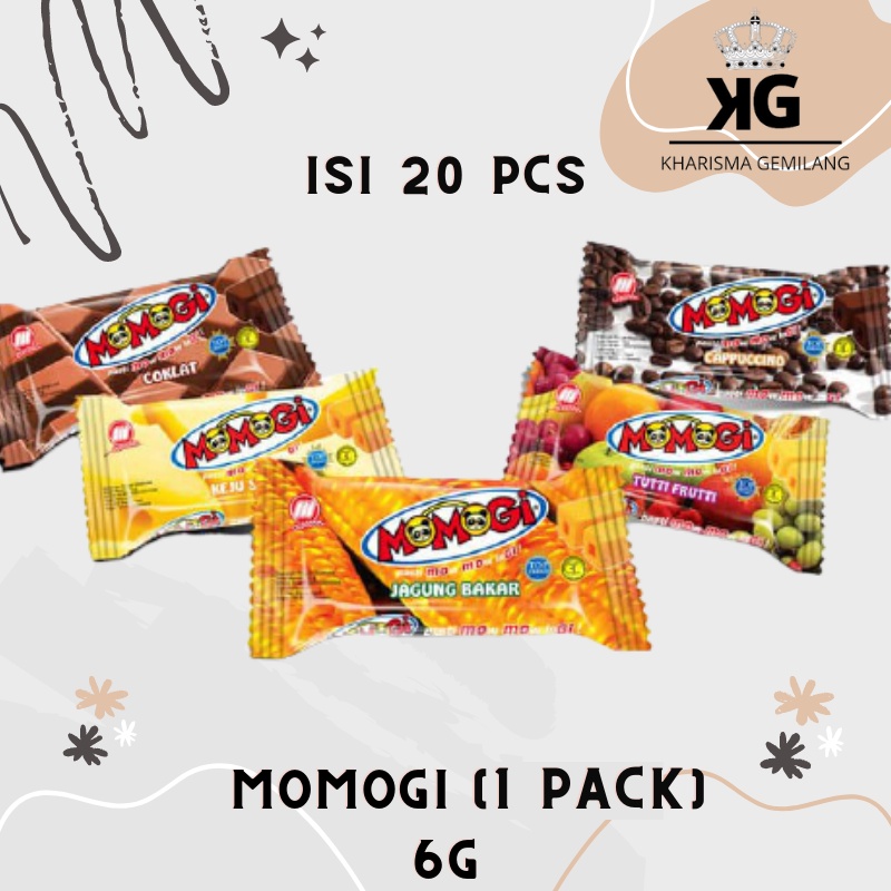 

MOMOGI - MOMOGI 120gr (1 PACK) Cemilan Anak Murah snack Momogi Stick BOX Rasa Keju Jagung Bakar Coklat Makanan Jajanan