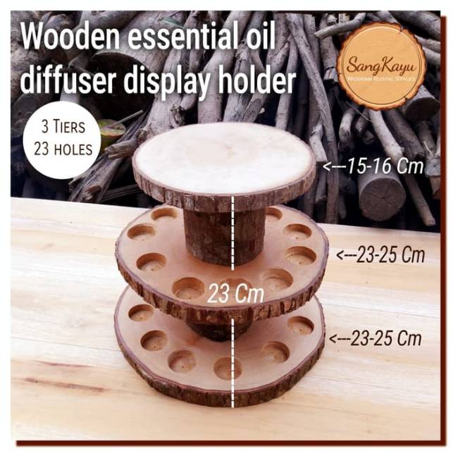 Air mist humidifier aromatherapy diffuser display holder essential oil