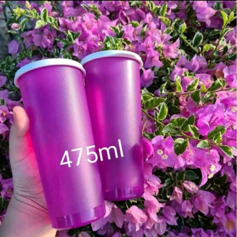 tumbler Tupperware/OH Tumbler/OH Tumbler 475ml/Tumbler tupperware/giant Tumbler/tumbler ungu