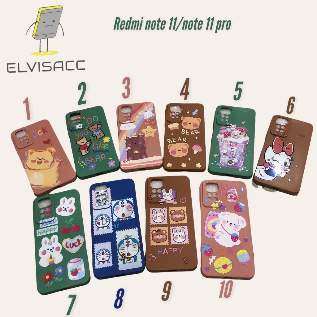 CASE MOTIF REDMI NOTE 11 / CASE MOTIF REDMI NOTE 11 PRO SOFTCASE MOTIF REDMI NOTE