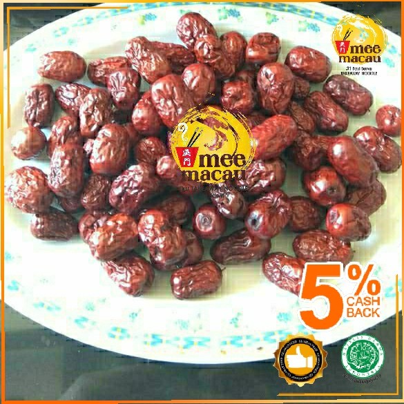 

ORIGINAL MURAH ANGCO TEH TEA HONG ZAO RED DRIED DATES KURMA CHINA KERING PREMIUM