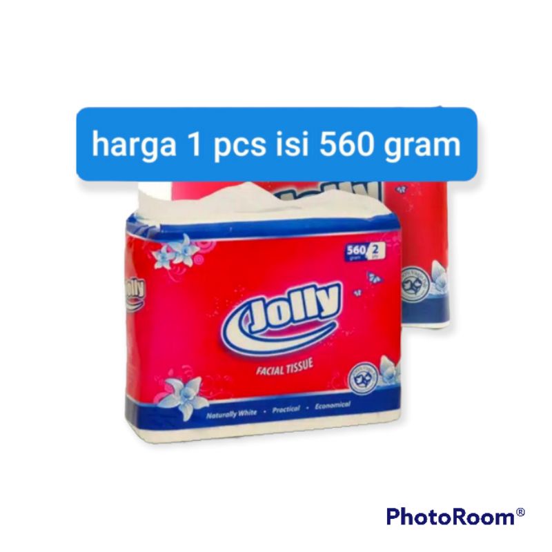 Tisu JOLLY FACIAL 560 GRAM - Tisu wajah jolly