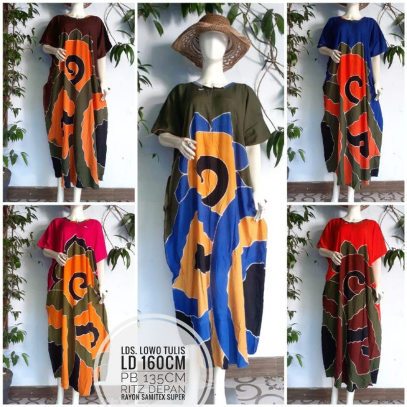 Daster Lowo Tulis || Daster Batik Tulis || Daster Batik Wings || Daster Lowo